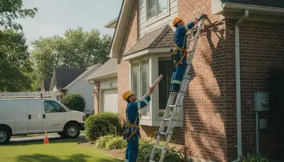 Plumber repairing a pipe in Troy, MI for plumbing repair service