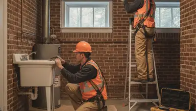 Plumbing repair technician serving Troy, MI for residential and commercial pipe and leak repairs
