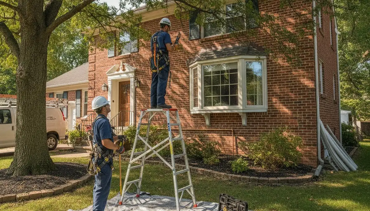 Plumbing repair technician serving Troy, MI with professional repair tools and service equipment
