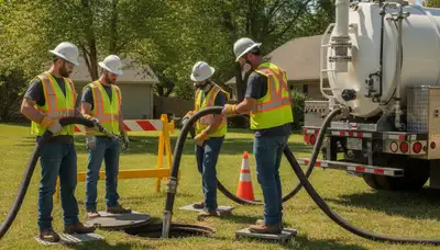 Septic tank cleaning service for Troy, MI homes by On Call Plumbers