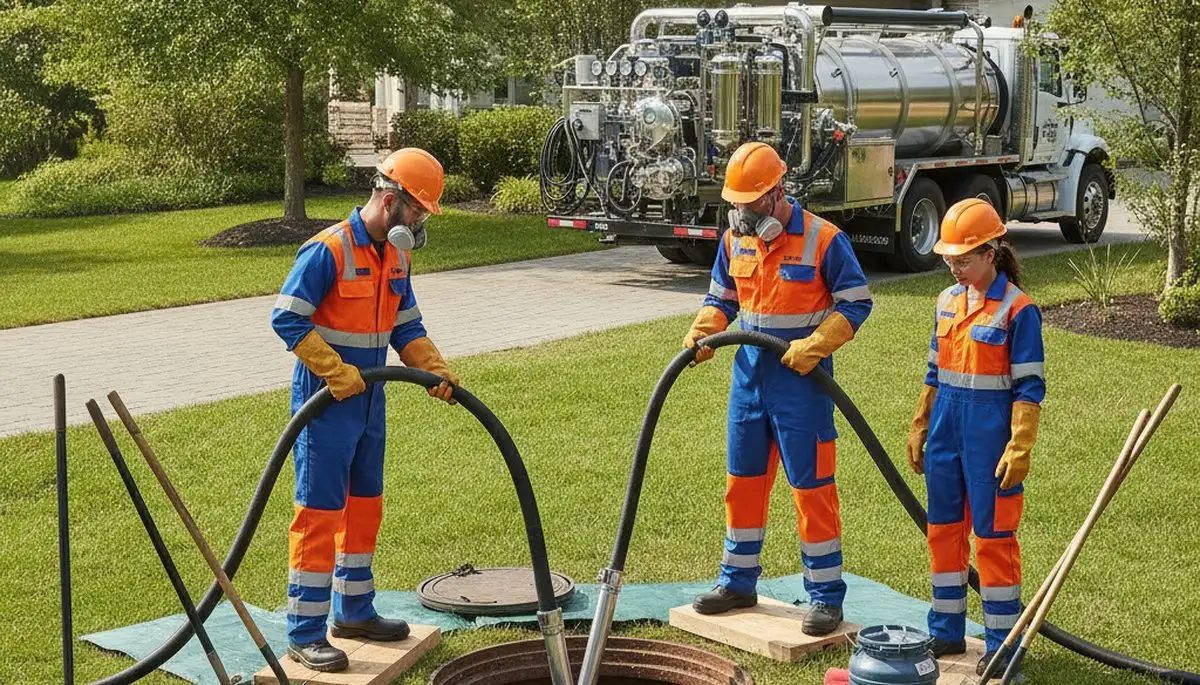 Septic tank cleaning service for Troy, MI homes by On Call Plumbers