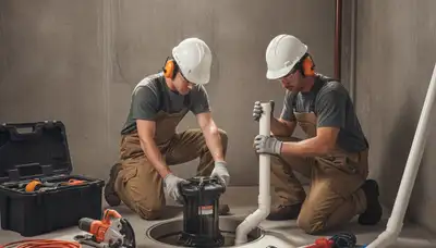Sump pump installation for Troy, MI basement protection from heavy rain and snowmelt
